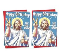 YesMvpMvp Funny Birthday Card and Gift for Men or Women - Hilarious and Lighthearted Decorative Design - Perfect for Friends, Family, Coworkers, Him or Her (Style 5)