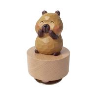 Yesnote Bear Music Box for Mom Girls, Bear Musical Figurine Play You Are My Sunshine, Christmas Annviersary for Daughter Sister Friend Wife