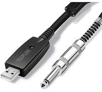 YESPURE USB Guitar Cable Adapter, Professional Guitar to PC USB Link Recording Cable Lead Adaptor 2.8M/9.2FT