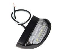Yessetry 10-30V Car 4 LED License Plate Light Tail Number Lamp for Boat Trailer Lorry