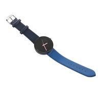 Yessetry Women Watch Gray Leather Quartz Watch Women Men Watches Lovers Unisex Casual Ladies Wrist Watch Clock Blue