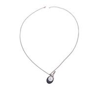Yessetry Women's Vintage Tennis Racket Quartz Pocket Watch Necklace Pendant