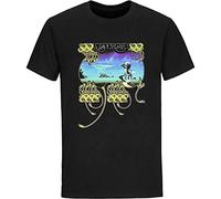 Yessongs Yes Band Mens T-Shirt Jon Anderson, Chris Squire, Peter Banks, Tony Kayeprinted t Shirts Personalised Size 3XL Black