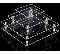 YestBuy Cake Pop Display Stand For Drying, 56 Hole Cake Pop Holder , 3 Tiered Lollipop Holder For Party Candy Bar Dessert Table