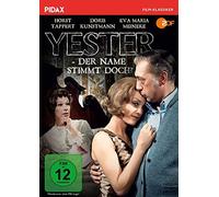 Yester - Der Name stimmt doch? / Spannender Psychothriller mit Horst Tappert (Pidax Film-Klassiker) [DVD] [1971]