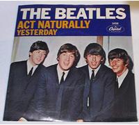 yesterday / act naturally 45 rpm single