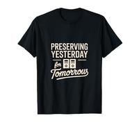 Yesterday for Tomorrow Records Manager Design T-Shirt