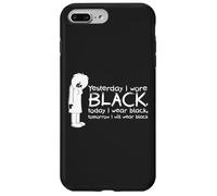 Yesterday I Wore Black Goth Aesthetic Emo Music Dark Emocore Case for iPhone 7 Plus/8 Plus