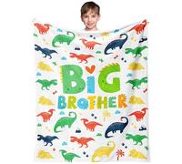 YESTUTI Big Brother Gifts from New Baby, Gift for Big Brother, Birthday Gifts for Brothers, New Born Boy Baby Gift, BigBrother Blanket 130X100CM