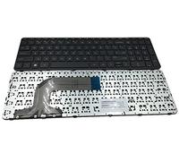 Yesvoo US Keyboard with Frame for HP Pavilion 17-E000 17Z-E000 17-E016DX 17-E017DX 17-E019DX 17-E020DX 17-E037cl 17-E130US 17-E140US 17-E146US 17-E156US 17-E039NR, P/N: 720670-001 725365-001