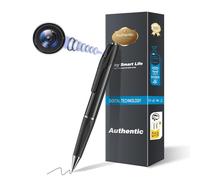 YESWE 1080P Spy Hidden Camera Pen No Wifi Indoor Home Office Security Camera Outdoor Mini Body Video Cameras Small Compact Secret Cameras monitor Nanny Camera Video or Picture Taking