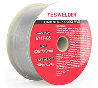 YESWELDER Flux Cored Wires 0.9KG E71T-GS 0.9MM for Mig Welder Gasless MIG Welding Wire Mig Wire for Welding Stainless Steel