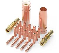 YESWELDER MIG Welding Gun Kit .035" Tip-Nozzle-Diffuser for Lincoln Magnum 100L and Tweco Mini/#1 (.035" Accessory Kit)