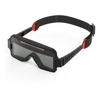 YESWELDER True Color Solar Powered Auto Darkening Welding Goggles, 2 Sensors Welder Glasses for TIG MIG MMA Plasma