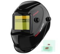 YESWELDER True Color Solar Powered Auto Darkening Welding Helmet, Wide Shade 4/9-13 for TIG MIG ARC Grind Welding Hood Helmet