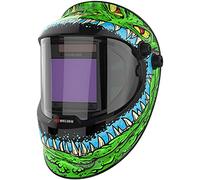 YESWELDER Welding Mask Large View 10x8.2cm 1/1/1/1 True Colour Welding Helmet Auto Darkening with SIDE VIEW, 4 Arc Sensors Ultra Optical Clarity Wide Shade 4/5-9/9-13 Welder Mask for TIG MIG ARC CUT