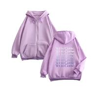 Yet To Come Tour Merchandise Hoodie Jungkook V Jimin Rapmonster Jhope Jin Suga Sweatshirt for Men Women Girls Fans purple thickened-L