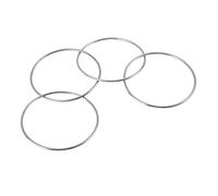 Yetaha 4 PCS Chinese Linking Rings, Close-Up Magic Trick Props, Dia-10 cm/4 inch Metal Ring Classic Illusion Gimmick Props for Street Magic Home Party Magicians Stage Performance