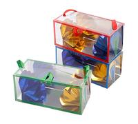 Yetaha Magic Trick Appearing Flower Paper Bag, Dream Bag Magic Tricks Set, Gimmick Magician Props Flowers Boxes Close Up Street Magician Show