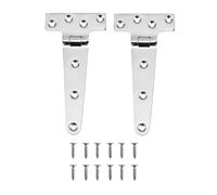 Yetaha Stainless Steel T Hinges, Heavy Duty Tee Hinge, 151x75x4.5mm | Marine Boat Cupboard Cabinet Shed Door Hinge, Thickened Door Gate Tee Hinges Flush Door Hinges