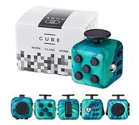 Yetech Green Fidget Toy Cube Toy ADHD Stress Anxiety Relief Toy With 6 Different Functions Killing Time Finger Toy Office Classroom Toy Gift for Adults And Children