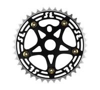 YETGFBH Bike Chainring,Chain Wheel One Piece Alloy Chainring - 39T 1/8 Black