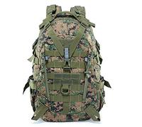 YETGFBH Fishing Bag,Fishing Backpack 40L Camping Backpack Men's Bag Travel Bags Tactical Climbing Rucksack Hiking Outdoor Reflective Shoulder Fishing(H-9)