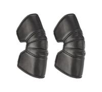 YETGFBH Scooter Apron Leg Cover 1 Pair Motorcycle Warm Kneepad Motorbike Riding Knee Pads Cold And Pu Windproof Thickened And Plush Leg Guards(A short version)