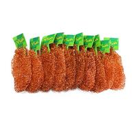 YETHAN Copper Scouring Pad, 10 Pcs/Pack, 100% Pure Copper, 13g / Pc