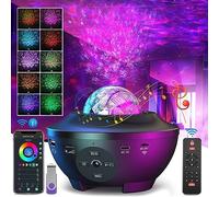 YETHKE Star Projector, 4 in 1 Galaxy Projector with WiFi Smart App Control, Bluetooth Music Speaker, Remote Control and Timer, Night Light Projector for Kids Adults Bedroom/Decoration/Birthday/Party