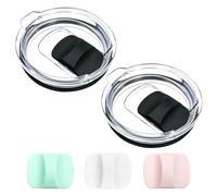 Yeti 20oz Tumbler with Lid, 3 Magnetic Slider Replacement, Compatible for Yeti Mugs & Tumblers