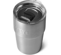 Yeti 3397 Rambler 16oz Stackable Cup Colour: Stainless Steel, Size: one size