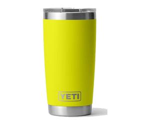 Yeti 4040 Rambler 20oz Tumbler Colour: FFY Firefly Yellow, Size: one size