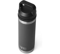 YETI Rambler Bottle Chug, Vacuum Insulated Stainless Steel Bottle with Leakproof Chug Cap, Charcoal, 18 oz (532 ml)
