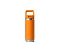 Yeti 6309 Rambler 18oz Straw Bottle Colour: King Crab Orange, Size: one size