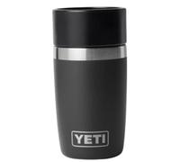 YETI Rambler 8 oz (237 ml) Travel Bottle with 100% Leakproof Hotshot Commuter Cap, Vacuum Insulated Stainless Steel Coffee Flask for Travel & Commute, Black