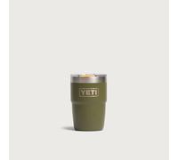 YETI 8oz Rambler Ceramic Lined Stackable Cup Olive/King Crab Orange One Size