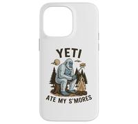 Yeti Ate My S'mores Camping Design for Outdoors Lovers Case for iPhone 14 Pro Max