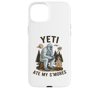 Yeti Ate My S'mores Camping Design for Outdoors Lovers Case for iPhone 15 Plus