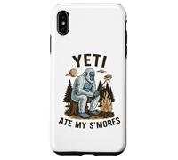 Yeti Ate My S'mores Camping Design for Outdoors Lovers Case for iPhone XS Max