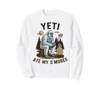 Yeti Ate My S'mores Camping Design for Outdoors Lovers Sweatshirt