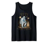 Yeti Ate My S'Mores Camping Design for Outdoors Lovers Tank Top