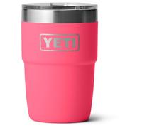 YETI Rambler 8 oz (236 ml) Stackable Cup with Durasip Ceramic Lining, Stainless Steel Vacuum Insulated Coffee Cup with Removable Magslider Lid, Tropical Pink