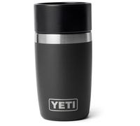 YETI Rambler 8 oz (237 ml) Travel Bottle with 100% Leakproof Hotshot Commuter Cap, Vacuum Insulated Stainless Steel Coffee Flask for Travel & Commute, Black