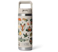 Yeti Coolers - Rambler Bottle C Straw - Insulated bottle size 532 ml, grey