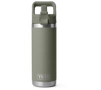 Yeti Coolers - Rambler Bottle C Straw - Insulated bottle size 532 ml, olive/grey