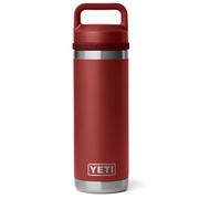 YETI Rambler Bottle Chug, Vaccum Insulated Stainless Steel Bottle with Leakproof Chug Cap, Stag Red, 18 oz (532 ml)