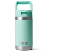 YETI Rambler Jr Kids Bottle, Vacuum Insulated Stainless Steel Bottle with Straw Cap, Seafoam, 12 oz (354 ml)