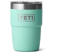 YETI Rambler Cup,Vacuum Insulated Stainless Steel Stackable Cup with Magslider Lid, Seafoam, 8 oz (237 ml)