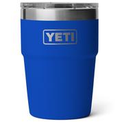 YETI Rambler 16 oz (473 ml) Stackable Cup with Removable Magslider Lid, Stainless Steel Vacuum Insulated Coffee Cup, Royal Blue